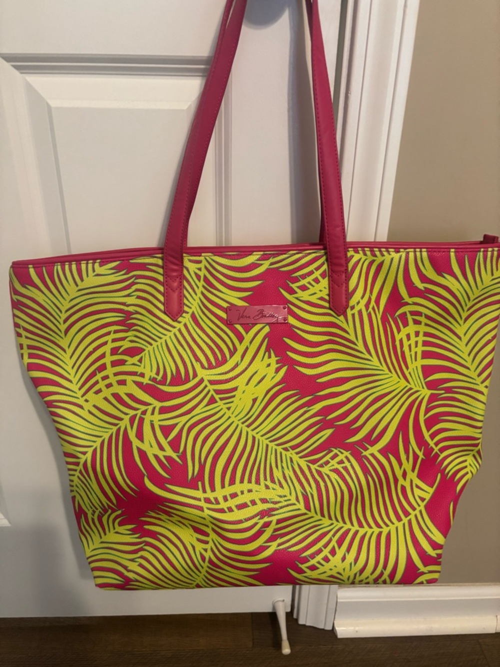 Vera Bradley Palm Fronds  Large Tote Bag - Picture 5 of 5